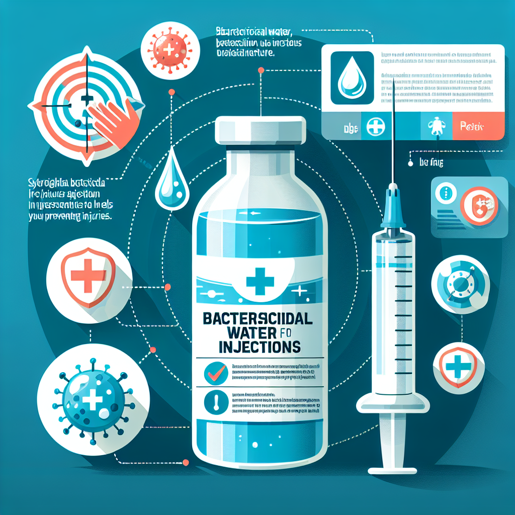 L'importanza dell'acqua battericida per iniezioni nella prevenzione degli infortuni